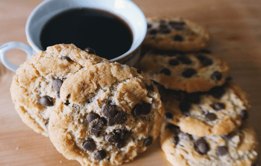 Receita Simples De Cookies Gotas De Chocolate