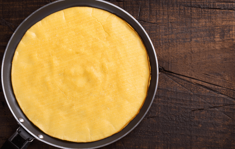 pão de queijo de frigideira